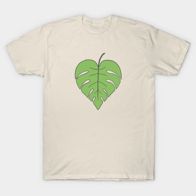 Heart Leaf T-Shirt by Nathan Watkins Design